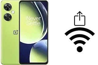 Generar QR con la clave Wifi en un OnePlus Nord CE 3 Lite