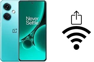 Generar QR con la clave Wifi en un OnePlus Nord CE3