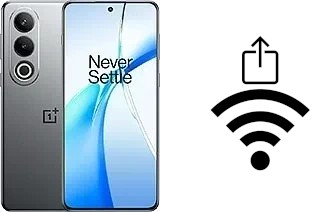 Cómo generar un código QR con la contraseña Wifi en un OnePlus Nord CE4