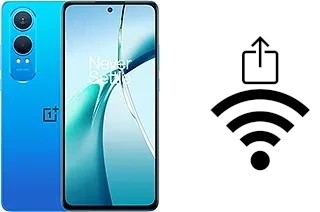 Cómo generar un código QR con la contraseña Wifi en un OnePlus Nord CE4 Lite