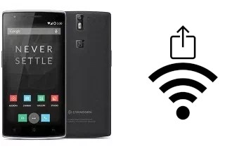 Generar QR con la clave Wifi en un OnePlus One