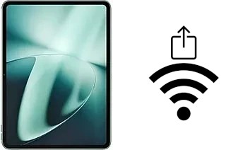 Generar QR con la clave Wifi en un OnePlus Pad