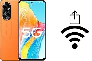 Generar QR con la clave Wifi en un Oppo A1 (2023)