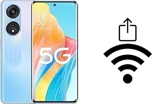 Generar QR con la clave Wifi en un Oppo A1 Pro