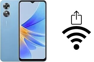 Generar QR con la clave Wifi en un Oppo A17