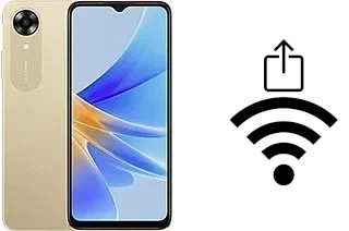 Generar QR con la clave Wifi en un Oppo A17k