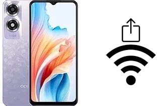 Generar QR con la clave Wifi en un Oppo A2x