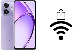 Cómo generar un código QR con la contraseña Wifi en un Oppo A3 4G