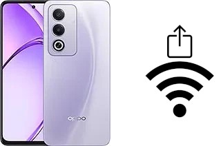 Cómo generar un código QR con la contraseña Wifi en un Oppo A3 Pro (India)