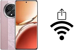 Cómo generar un código QR con la contraseña Wifi en un Oppo A3 Pro