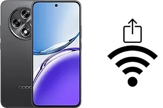 Cómo generar un código QR con la contraseña Wifi en un Oppo A3 (2024)