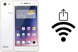 Generar QR con la clave Wifi en un Oppo A33