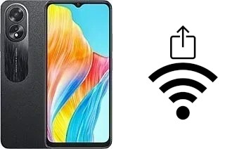 Generar QR con la clave Wifi en un Oppo A18