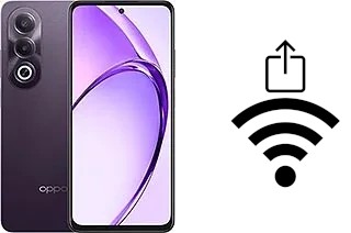 Cómo generar un código QR con la contraseña Wifi en un Oppo A3x (China)