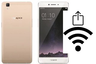 Generar QR con la clave Wifi en un Oppo A53m