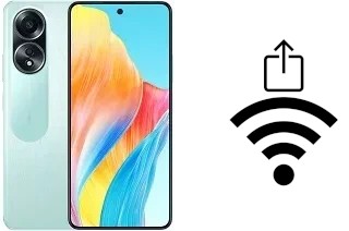 Generar QR con la clave Wifi en un Oppo A58 4G