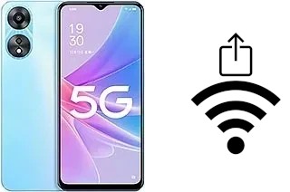 Generar QR con la clave Wifi en un Oppo A58x