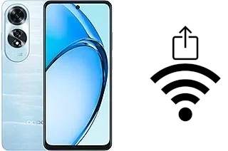 Generar QR con la clave Wifi en un Oppo A60