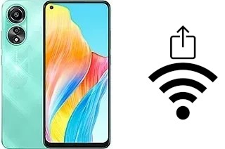 Generar QR con la clave Wifi en un Oppo A78 4G