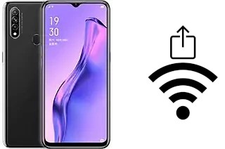 Cómo generar un código QR con la contraseña Wifi en un Oppo A8