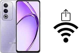 Cómo generar un código QR con la contraseña Wifi en un Oppo A80