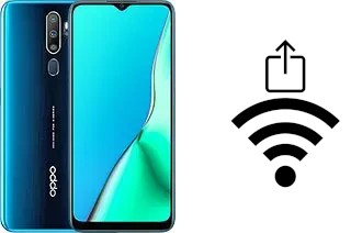 Generar QR con la clave Wifi en un Oppo A9 (2020)