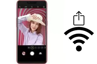 Generar QR con la clave Wifi en un Oppo AX5