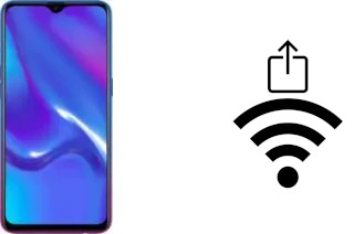 Generar QR con la clave Wifi en un Oppo AX7 Pro