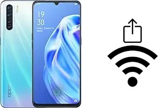 Generar QR con la clave Wifi en un Oppo F15