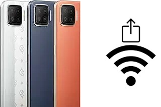 Cómo generar un código QR con la contraseña Wifi en un Oppo F17