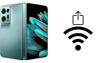 Generar QR con la clave Wifi en un Oppo Find N2