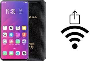 Generar QR con la clave Wifi en un Oppo Find X Lamborghini Edition