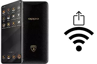 Generar QR con la clave Wifi en un Oppo Find X Lamborghini