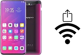 Generar QR con la clave Wifi en un Oppo Find X