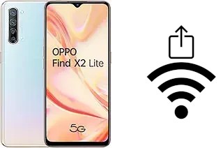 Generar QR con la clave Wifi en un Oppo Find X2 Lite