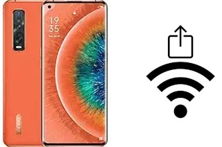 Generar QR con la clave Wifi en un Oppo Find X2 Pro