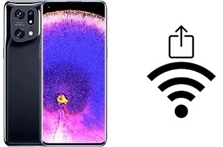 Generar QR con la clave Wifi en un Oppo Find X5 Pro