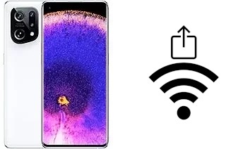 Cómo generar un código QR con la contraseña Wifi en un Oppo Find X5