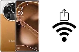 Generar QR con la clave Wifi en un Oppo Find X6 Pro