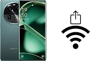 Generar QR con la clave Wifi en un Oppo Find X6