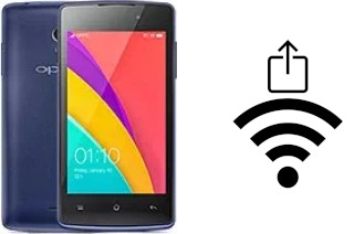 Generar QR con la clave Wifi en un Oppo Joy Plus