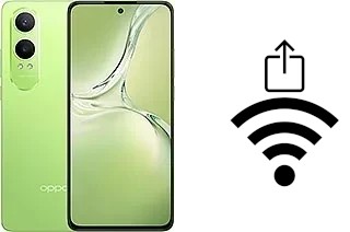 Cómo generar un código QR con la contraseña Wifi en un Oppo K12x