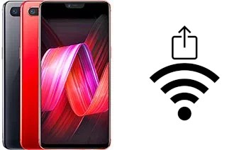 Generar QR con la clave Wifi en un Oppo R15 Pro