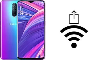 Generar QR con la clave Wifi en un Oppo R17 Pro