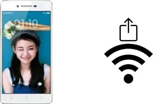 Generar QR con la clave Wifi en un Oppo R1C