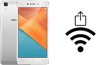 Generar QR con la clave Wifi en un Oppo R7