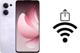 Generar QR con la clave Wifi en un Oppo Reno13 F 4G