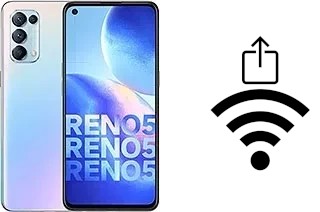 Generar QR con la clave Wifi en un Oppo Reno5 4G