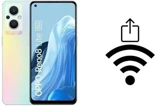 Generar QR con la clave Wifi en un Oppo Reno8 Lite