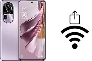 Generar QR con la clave Wifi en un Oppo Reno10 Pro+